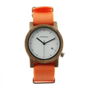 Dámske drevené hodinky - Spectro Orange
