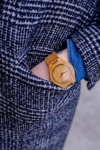 Drevené hodinky - Hobart