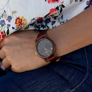 Dámske hodinky Slim – Hnedé