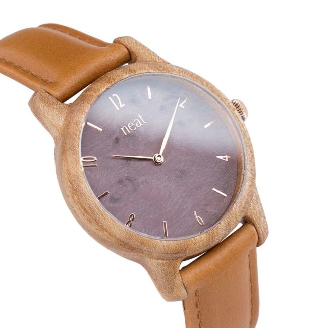 Dámske hodinky Slim – Škoricovo fialové