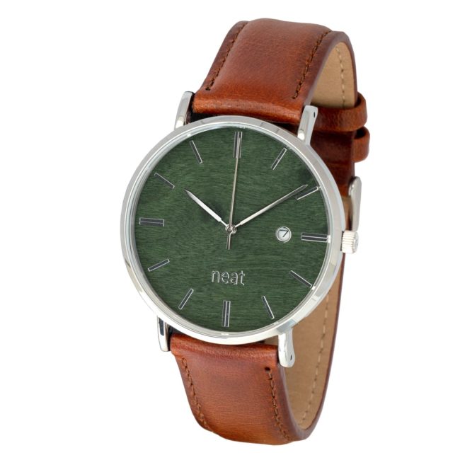 Pánske hodinky Elegant – Zelené