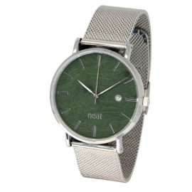Pánske hodinky Exclusive – Zeleno strieborné