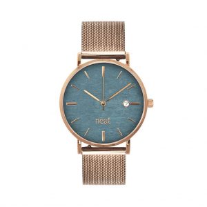 Dámske hodinky Exclusive – Modro zlaté