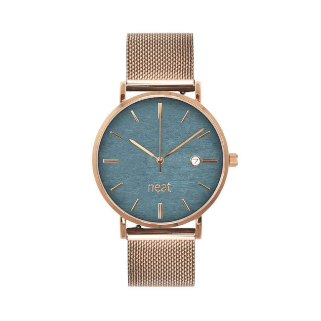 Dámske hodinky Exclusive – Modro zlaté