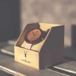 Dámske drevené hodinky - Lindsay
