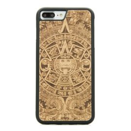 Drevený kryt Apple iPhone 7 Plus / 8 Plus Aztecký kalendár Anigre