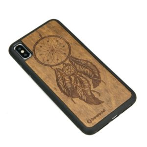 Drevený kryt Apple iPhone XS MAX Lapač snov Imbuia