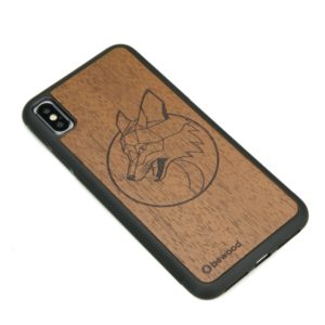Drevený kryt Apple iPhone XS MAX Líška Merbau