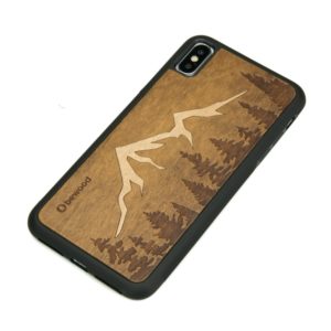 Drevený kryt Apple iPhone XS MAX Hory Imbuia