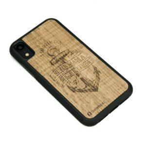 Drevený kryt Apple iPhone XR Námorník Dub