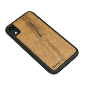 Drevený kryt Apple iPhone XR Imbuia