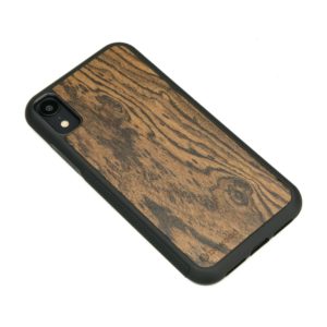 Drevený kryt Apple iPhone XR Bocote