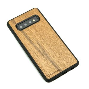 Drevený kryt Samsung Galaxy S10 Teak