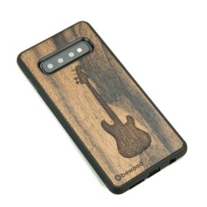 Drevený kryt Samsung Galaxy S10 Gitara Ziricote