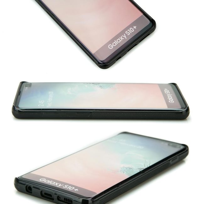 Drevený kryt Samsung Galaxy S10+ Vlk Imbuia
