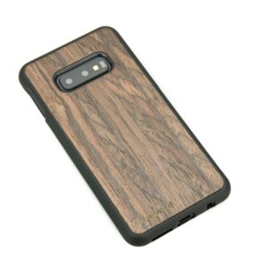 Drevený kryt Samsung Galaxy S10e Tmavý orech