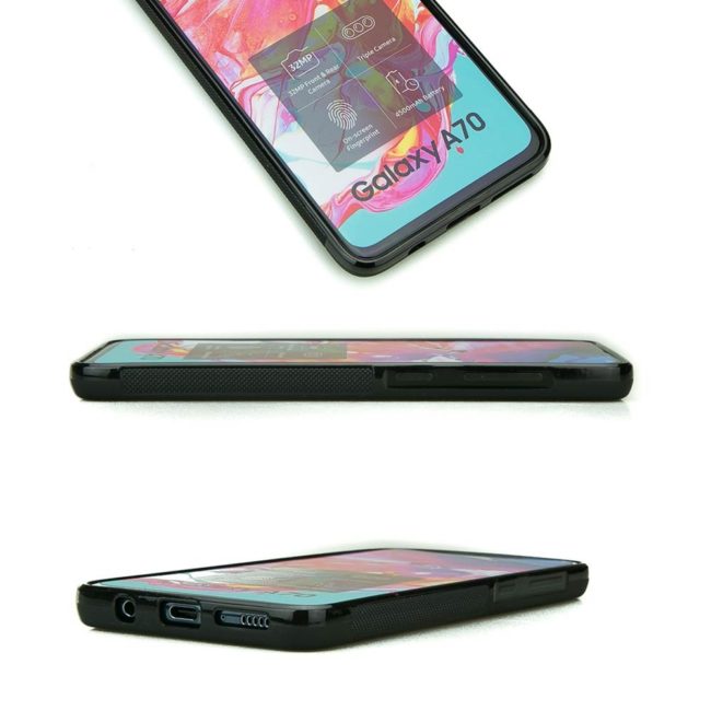 Drevený kryt Samsung Galaxy A70 Kompas Marbau Wood Case