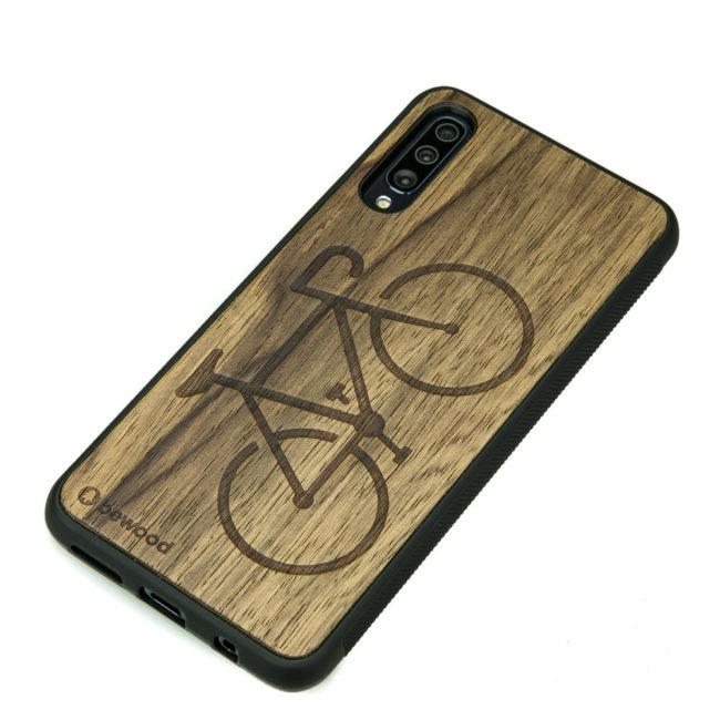 Drevený kryt Samsung Galaxy A70 Bicykel Limba Wood Case