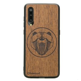 Drevený kryt Xiaomi Mi 9 Medveď Marbau Wood Case