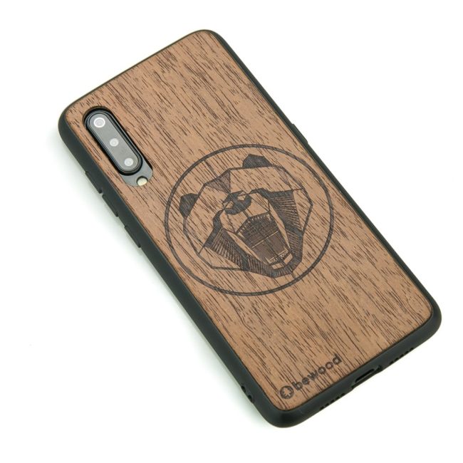 Drevený kryt Xiaomi Mi 9 Medveď Marbau Wood Case