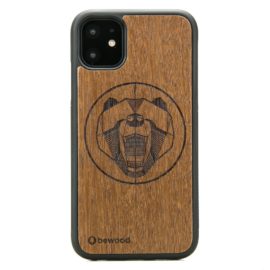 iPhone 11 Medveď Marbau Wood Case
