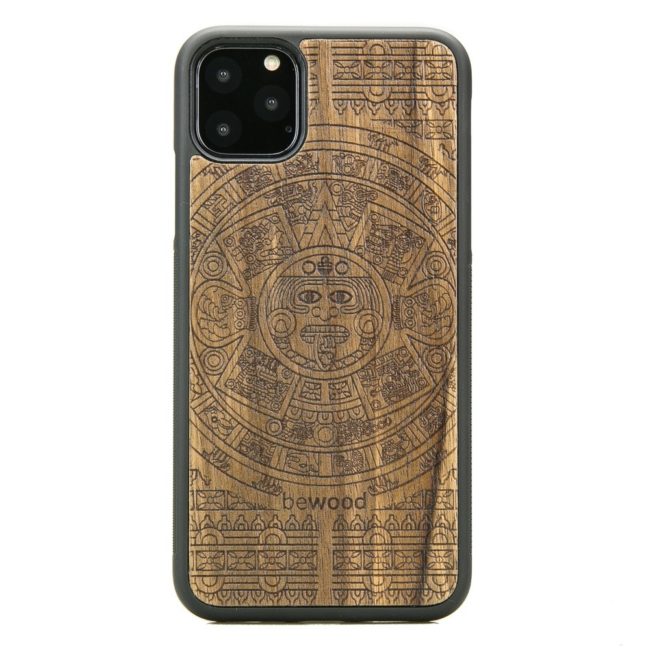 iPhone 11 PRO MAX Aztecký kalendár Limba Wood Case