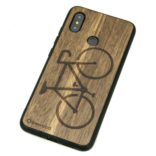 Drevený kryt Xiaomi Mi 8 Bicykel Limba Wood Case