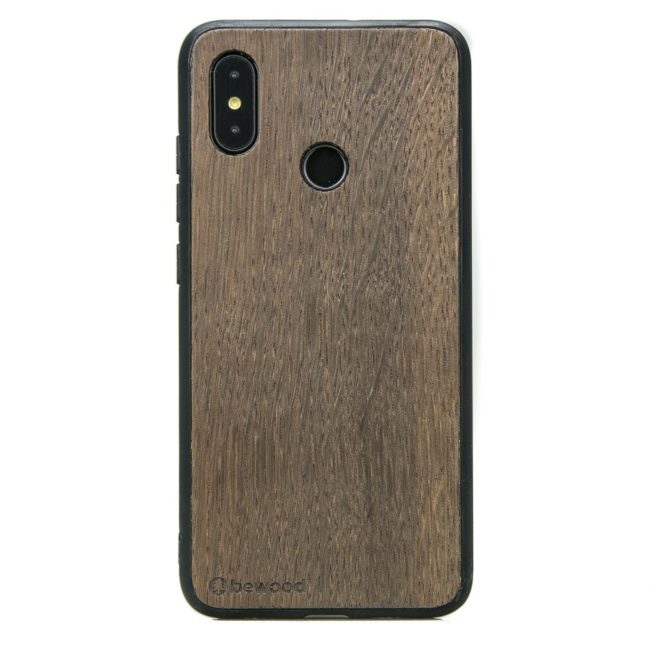 Drevený kryt Xiaomi Mi 8 Tmavý dub