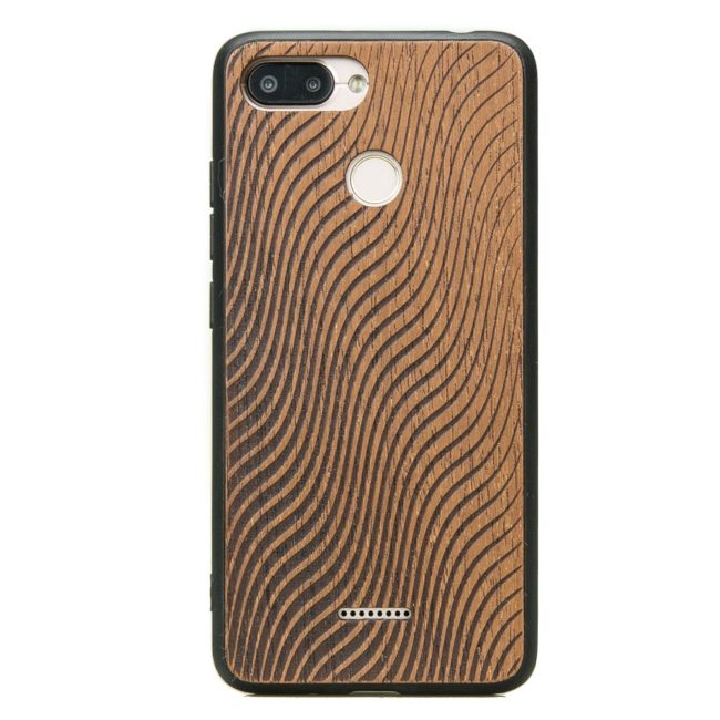 Drevený kryt Xiaomi Redmi 6 / 6A Vlny Marbau Wood Case