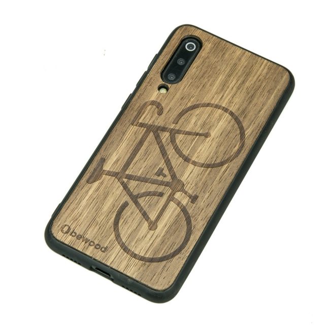Drevený kryt Xiaomi Mi 9 SE Bicykel Limba Wood Case