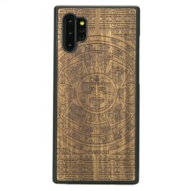 Drevený kryt Samsung Galaxy Note 10+ Aztecký kalendár Frake