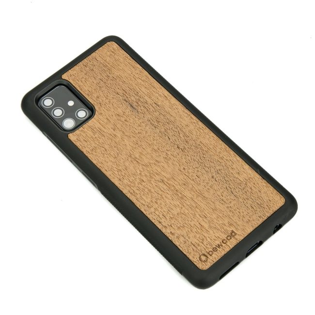 Drevený kryt Samsung Galaxy A71 Teak