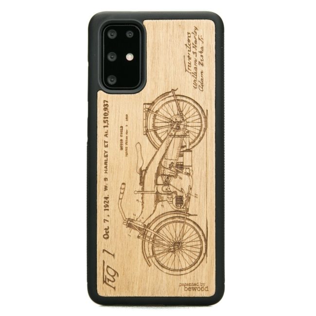 Drevený kryt Samsung Galaxy S20 Plus Harley Patent Anigre