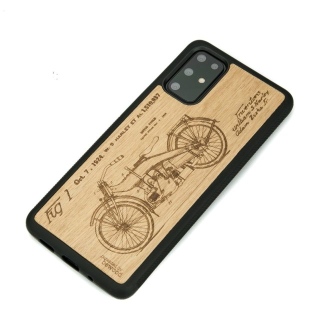 Drevený kryt Samsung Galaxy S20 Plus Harley Patent Anigre