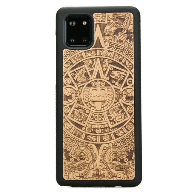 Drevený kryt Samsung Galaxy Note 10 Lite Aztecký kalendár Anigre