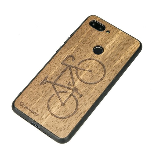 Drevený kryt Xiaomi Mi 8 Lite Bicykel Limba Wood Case