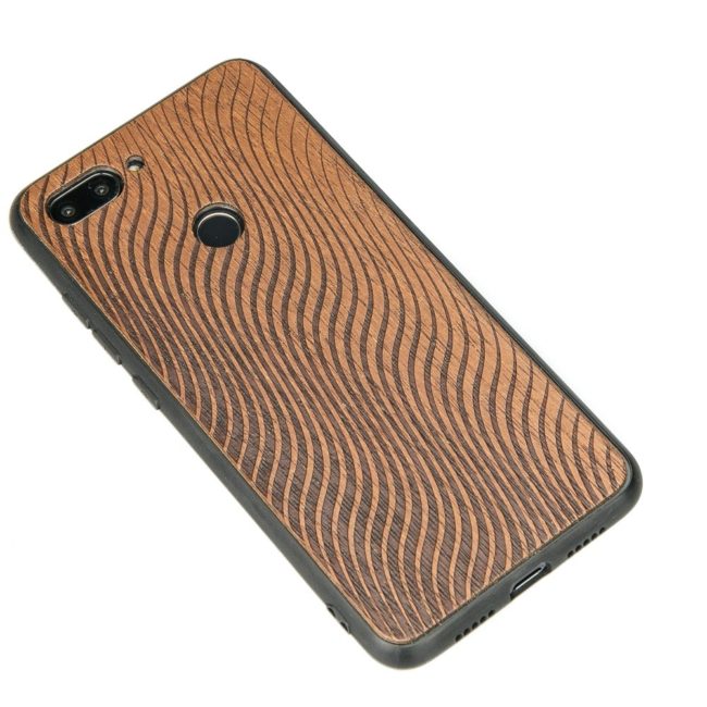 Drevený kryt Xiaomi Mi 8 Lite Vlny Marbau Wood Case
