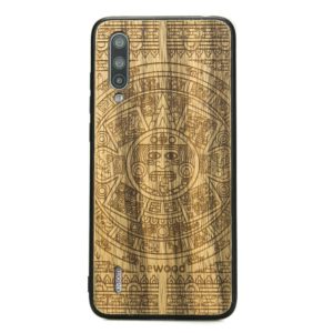 Drevený kryt Xiaomi Mi 9 Lite Aztecký kalendár Frake