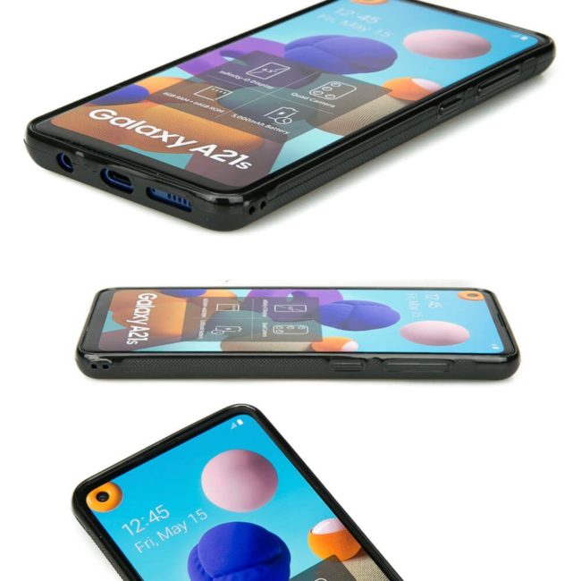 Drevený kryt Samsung Galaxy A21s Ružovás Anigre