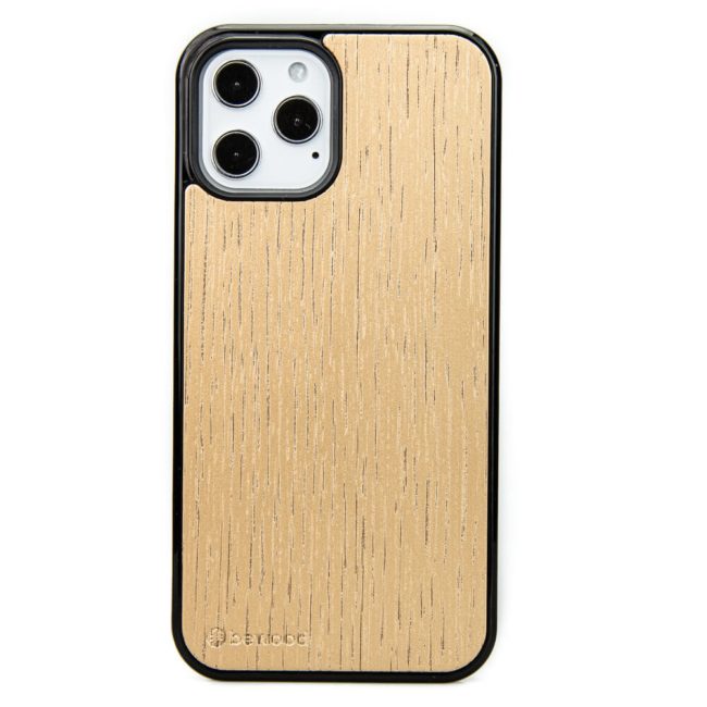 Drevený kryt iPhone 12 Pro Max - Lady Zlatá