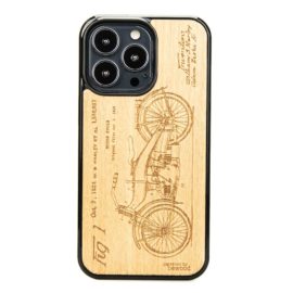 Drevený kryt Apple iPhone 13 Pro Harley Patent Anigre