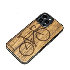 Drevený kryt Apple iPhone 13 Pro Max Bicykel Frake