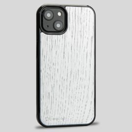 Drevený kryt iPhone 13 - Lady Strieborná