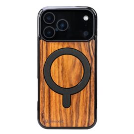 Drevený kryt na iPhone 17 Pro Max PALISANDER SANTOS MagSafe