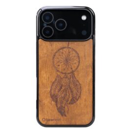 Drevený kryt na iPhone 17 Pro Max Lapač snov IMBUIA