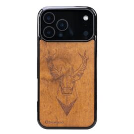 Drevený kryt na iPhone 17 Pro Max Jeleň IMBUIA