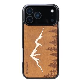 Drevený kryt na iPhone 17 Pro Max Hory IMBUIA