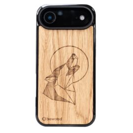 Drevený kryt na iPhone 17 Air Vlk Dub