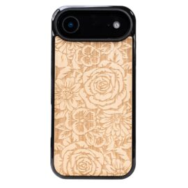 Drevený kryt na iPhone 17 Air Ruže ANIEGRE