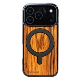 Drevený kryt na iPhone 17 Pro PALISANDER SANTOS MagSafe